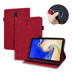 Calf Pattern Double Folding Design Embossed Leather Case with Holder & Card Slots & Pen Slot & Elastic Band, For Samsung Galaxy Tab A 10.5 T590 / T595, For Samsung Galaxy Tab S4 10.5 T830 / T835, For Samsung Galaxy Tab A 8.0 (2019)���������������������...