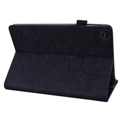 Calf Pattern Double Folding Design Embossed Leather Case with Holder & Card Slots & Pen Slot & Elastic Band, For Samsung Galaxy Tab S5e 10.5 T720 / T725, For Samsung Galaxy Tab S6 T860 / T865