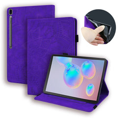 Funda de piel con relieve y diseño plegable doble con ranuras para tarjetas, ranura para bolígrafo y banda elástica para Samsung Galaxy Tab A 8.0 (2019), Samsung Galaxy Tab A 10.1 (2019) y Samsung Galaxy Tab S5e 10.5 T720/T725