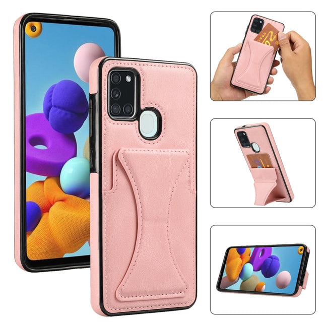 Ultra-thin Shockproof Protective Case with Holder, For Samsung Galaxy A21s, For Samsung Galaxy A32, For Samsung Galaxy A42 5G, For Samsung Galaxy A50