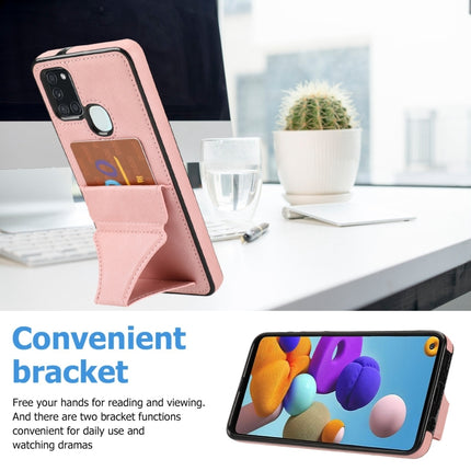Ultra-thin Shockproof Protective Case with Holder, For Samsung Galaxy A21s, For Samsung Galaxy A32, For Samsung Galaxy A42 5G, For Samsung Galaxy A50