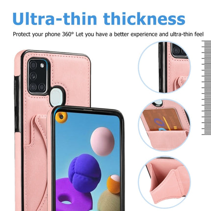 Ultra-thin Shockproof Protective Case with Holder, For Samsung Galaxy A21s, For Samsung Galaxy A32, For Samsung Galaxy A42 5G, For Samsung Galaxy A50