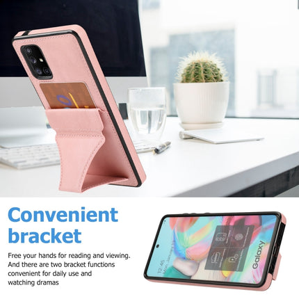 Ultra-thin Shockproof Protective Case with Holder, For Samsung Galaxy A51 5G, For Samsung Galaxy A52 5G / 4G, For Samsung Galaxy A71 5G, For Samsung Galaxy S10+