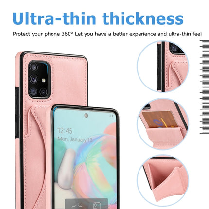 Ultra-thin Shockproof Protective Case with Holder, For Samsung Galaxy A51 5G, For Samsung Galaxy A52 5G / 4G, For Samsung Galaxy A71 5G, For Samsung Galaxy S10+