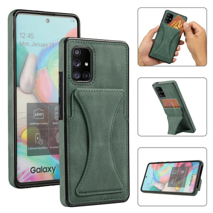 Ultra-thin Shockproof Protective Case with Holder, For Samsung Galaxy A51 5G, For Samsung Galaxy A52 5G / 4G, For Samsung Galaxy A71 5G, For Samsung Galaxy S10+