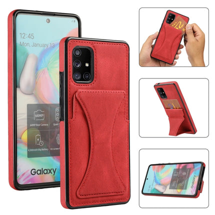Ultra-thin Shockproof Protective Case with Holder, For Samsung Galaxy A51 5G, For Samsung Galaxy A52 5G / 4G, For Samsung Galaxy A71 5G, For Samsung Galaxy S10+