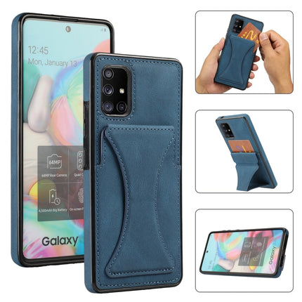 Ultra-thin Shockproof Protective Case with Holder, For Samsung Galaxy A51 5G, For Samsung Galaxy A52 5G / 4G, For Samsung Galaxy A71 5G, For Samsung Galaxy S10+