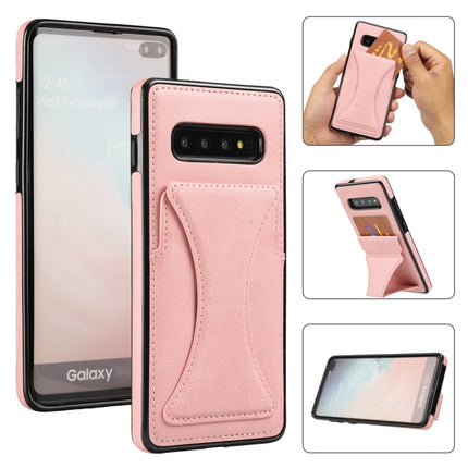Ultra-thin Shockproof Protective Case with Holder, For Samsung Galaxy A51 5G, For Samsung Galaxy A52 5G / 4G, For Samsung Galaxy A71 5G, For Samsung Galaxy S10+