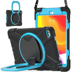 Silicone + PC Protective Case with Holder & Shoulder Strap, For iPad mini 5 / 4