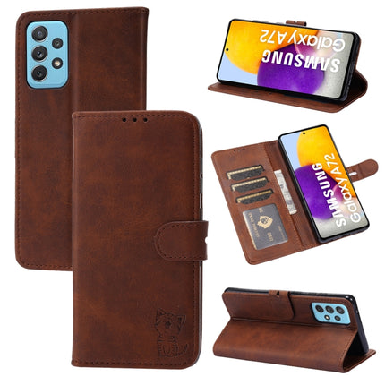 Embossed Happy Cat Pattern Horizontal Flip Leather Case with Holder & Card Slots & Wallet, For Samsung Galaxy A32 4G, For Samsung Galaxy A32 5G, For Samsung Galaxy A52 5G / 4G, For Samsung Galaxy A72 5G / 4G