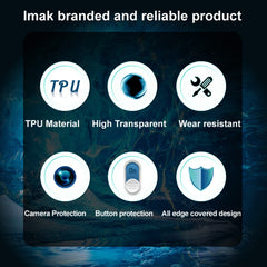 IMAK UX-5 Series Transparent Shockproof TPU Protective Case, For Sony Xperia 1 III, For Sony Xperia 5 III, For Sony Xperia 10 III