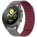 20mm / Grey+Wine Red