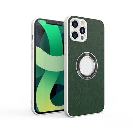 Funda protectora para teléfono móvil de PU+PC+TPU, para iPhone 12 Pro, para iPhone 12, para iPhone 12 Mini