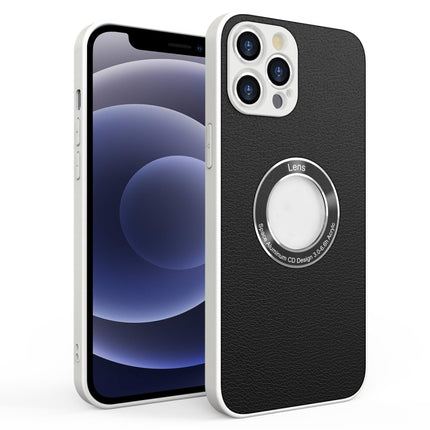 Funda protectora para teléfono móvil de PU+PC+TPU, para iPhone 12 Pro, para iPhone 12, para iPhone 12 Mini