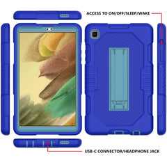 Contrast Color Robot Shockproof Silicone + PC Protective Case with Holder, For Samsung Galaxy Tab A7 Lite T220 / T225 (2021)