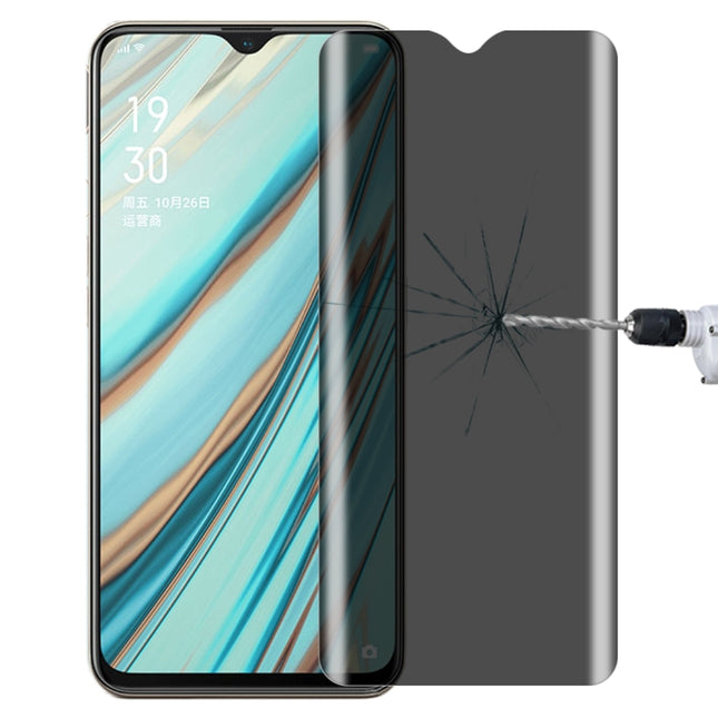 9H Surface Hardness 180 Degree Privacy Anti Glare Screen Protector, For OPPO A9 (1 PC)