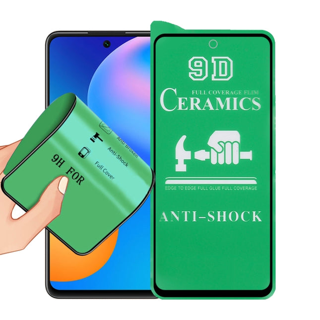 9D Full Screen Full Glue Ceramic Film, For Huawei P smart 2021 (1 PC), For OnePlus 9 (1 PC), For LG K41S (1 PC), For OPPO Realme C11 (2021) (1 PC), For LG K50 (1 PC), For LG K50S (1 PC), For OPPO Reno5 Lite (1 PC), For LG K51 (1 PC), For LG K51S (1 PC)...