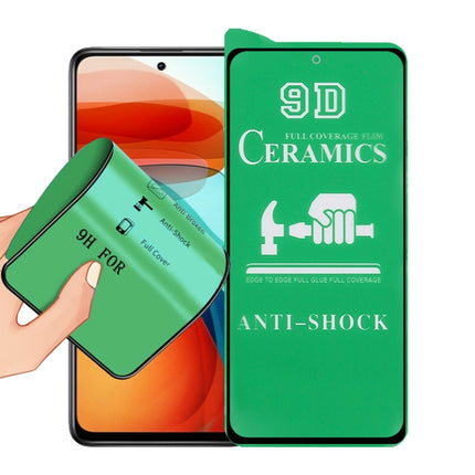 9D Full Screen Full Glue Ceramic Film, For Xiaomi Redmi Note 10 Pro (1 PC), For Xiaomi Redmi Note 10 Pro Max (1 PC), For Xiaomi Redmi Note 10S (1 PC)
