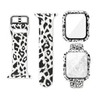 For Apple Watch Series 6 / 5 / 4 / Watch SE 44mm / White-haired Leopard