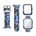 For Apple Watch Series 6 / 5 / 4 / Watch SE 44mm / Blue Space