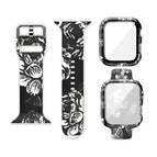 For Apple Watch Series 6 / 5 / 4 / Watch SE 40mm / Black Rose