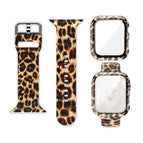 For Apple Watch Series 3 & 2 & 1 42mm / Black Leopard