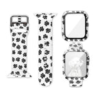 For Apple Watch Series 3 & 2 & 1 38mm / Dog Footprints