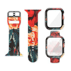 For Apple Watch Series 3 & 2 & 1 38mm / Red Rose