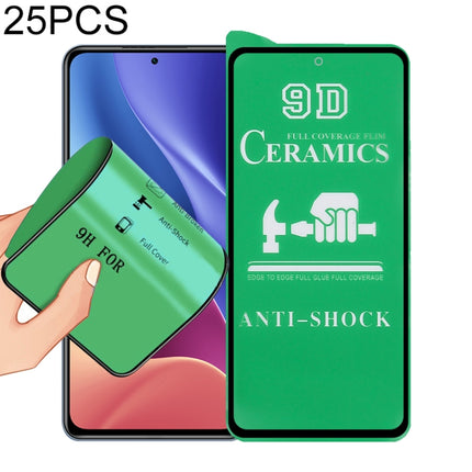 25 PCS 9D Full Screen Full Glue Ceramic Film, For Samsung Galaxy A02s (25 PCS), For Xiaomi Redmi K40 Pro (25 PCS), For Samsung Galaxy A12 / A12 Nacho / M12 / A13 5G (25 PCS), For Xiaomi Mi 10i (25 PCS), For Samsung Galaxy A32 4G (25 PCS)               ...
