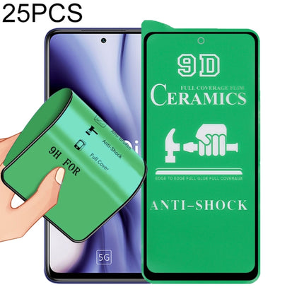 25 PCS 9D Full Screen Full Glue Ceramic Film, For Samsung Galaxy A02s (25 PCS), For Xiaomi Redmi K40 Pro (25 PCS), For Samsung Galaxy A12 / A12 Nacho / M12 / A13 5G (25 PCS), For Xiaomi Mi 10i (25 PCS), For Samsung Galaxy A32 4G (25 PCS)               ...