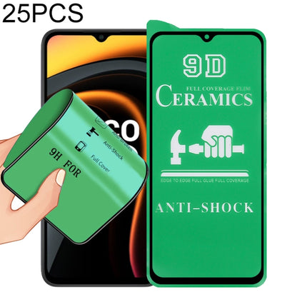 25 PCS 9D Full Screen Full Glue Ceramic Film, For Samsung Galaxy A02s (25 PCS), For Xiaomi Redmi K40 Pro (25 PCS), For Samsung Galaxy A12 / A12 Nacho / M12 / A13 5G (25 PCS), For Xiaomi Mi 10i (25 PCS), For Samsung Galaxy A32 4G (25 PCS)               ...