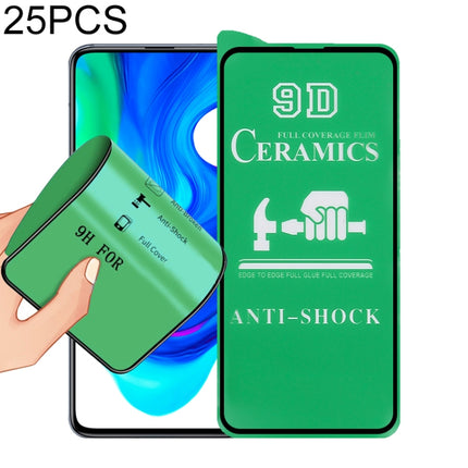 25 PCS 9D Full Screen Full Glue Ceramic Film, For Samsung Galaxy A02s (25 PCS), For Xiaomi Redmi K40 Pro (25 PCS), For Samsung Galaxy A12 / A12 Nacho / M12 / A13 5G (25 PCS), For Xiaomi Mi 10i (25 PCS), For Samsung Galaxy A32 4G (25 PCS)               ...