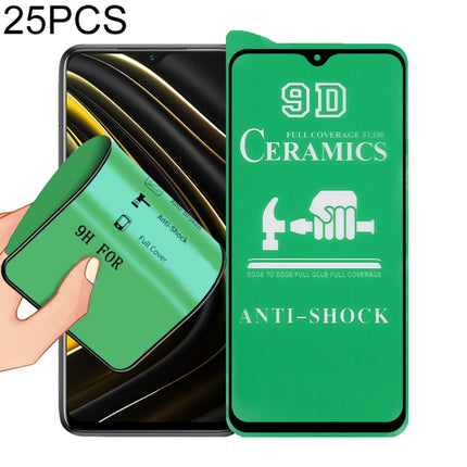 25 PCS 9D Full Screen Full Glue Ceramic Film, For Samsung Galaxy A02s (25 PCS), For Xiaomi Redmi K40 Pro (25 PCS), For Samsung Galaxy A12 / A12 Nacho / M12 / A13 5G (25 PCS), For Xiaomi Mi 10i (25 PCS), For Samsung Galaxy A32 4G (25 PCS)               ...