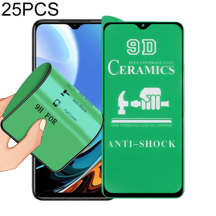 25 PCS 9D Full Screen Full Glue Ceramic Film, For Samsung Galaxy A02s (25 PCS), For Xiaomi Redmi K40 Pro (25 PCS), For Samsung Galaxy A12 / A12 Nacho / M12 / A13 5G (25 PCS), For Xiaomi Mi 10i (25 PCS), For Samsung Galaxy A32 4G (25 PCS)               ...