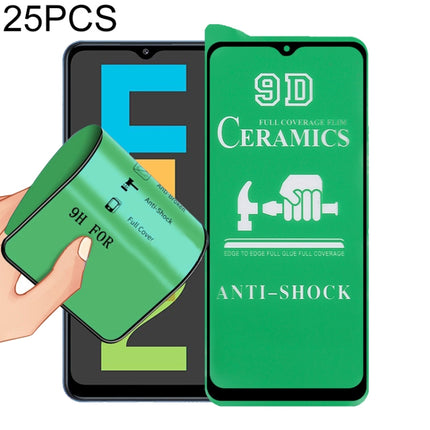 25 PCS 9D Full Screen Full Glue Ceramic Film, For Samsung Galaxy A02s (25 PCS), For Xiaomi Redmi K40 Pro (25 PCS), For Samsung Galaxy A12 / A12 Nacho / M12 / A13 5G (25 PCS), For Xiaomi Mi 10i (25 PCS), For Samsung Galaxy A32 4G (25 PCS)               ...