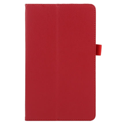 Litchi Texture Solid Color Horizontal Flip Leather Case with Holder & Pen Slot, For Samsung Galaxy Tab A7 Lite T220 / T225