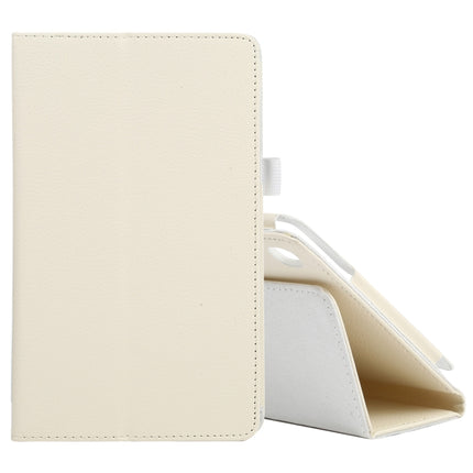 Litchi Texture Solid Color Horizontal Flip Leather Case with Holder & Pen Slot, For Samsung Galaxy Tab A7 Lite T220 / T225