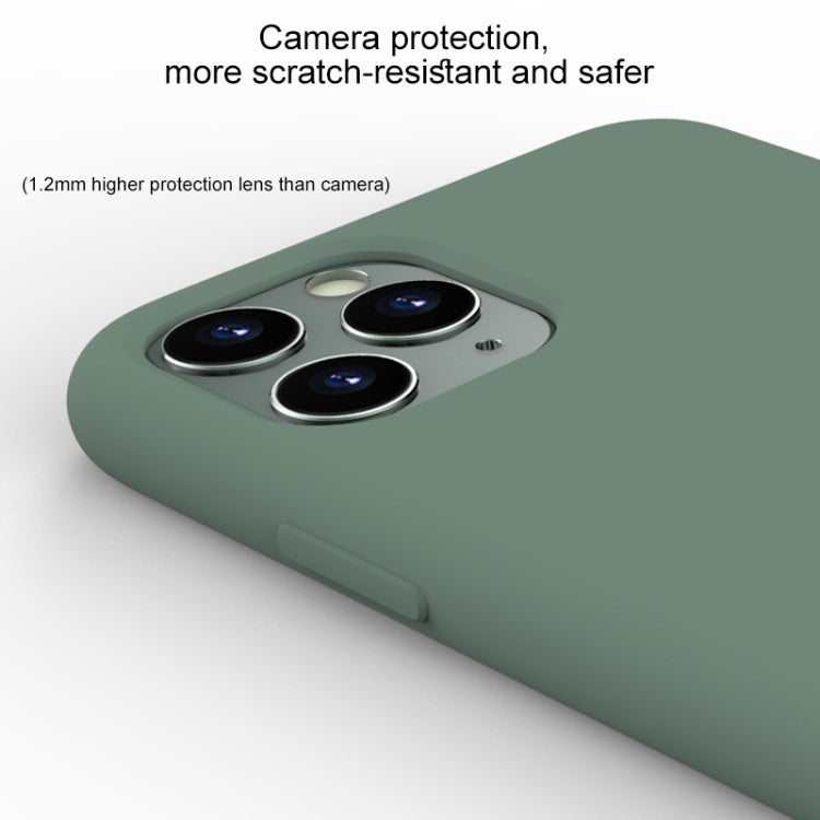 Ultra-thin Liquid Silicone Protective Case, For iPhone 11, For iPhone 12 / 12 Pro