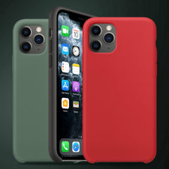 Ultra-thin Liquid Silicone Protective Case, For iPhone 11, For iPhone 11 Pro, For iPhone 11 Pro Max, For iPhone 12 mini, For iPhone 12 / 12 Pro, For iPhone 12 Pro Max