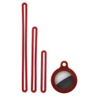 For AirTag / Wine Red