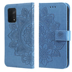 For OPPO A74 4G / F19 4G / Blue