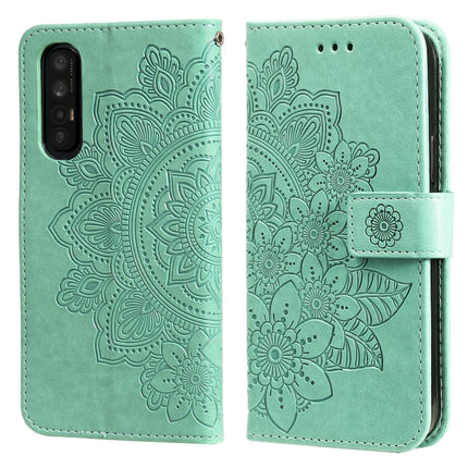 7-petal Flowers Embossing Pattern Horizontal Flip PU Leather Case with Holder & Card Slots & Wallet & Photo Frame, For OPPO Reno3 5G / Find X2 Lite / K7, For OPPO Reno3 Pro 5G / Find X2 Neo, For OPPO Reno5 5G / 4G / Find X3 Lite                        ...