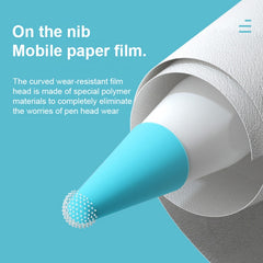 10 PCS Paperfeel Flim Mute Nib Schutzhülle für Apple Pencil 1 / 2