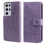 For Samsung Galaxy S21 Ultra 5G / Light Purple