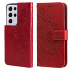 For Samsung Galaxy S21 Ultra 5G / Red
