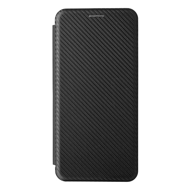 Carbon Fiber Texture Magnetic Horizontal Flip TPU + PC + PU Leather Case with Card Slot, For TCL 20S, For Asus Zenfone 8 / ZS590KS (8 Mini)