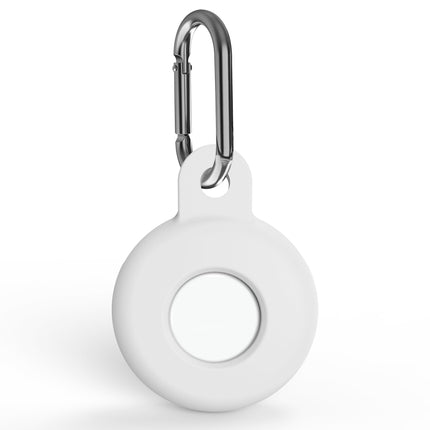 Kratzfeste, stoßfeste Schutzhülle aus Silikon mit Karabiner für AirTag