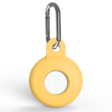 Kratzfeste, stoßfeste Schutzhülle aus Silikon mit Karabiner für AirTag