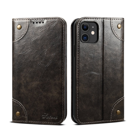 Baroque Simple Horizontal Flip Leather Case, with Holder & Card Slots & Wallet, For iPhone 11, For iPhone 11 Pro, For iPhone 11 Pro Max, For iPhone XS / X, For iPhone SE 2022 / SE 2020 / 8 / 7, For iPhone 8 Plus / 7 Plus