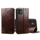 Para iPhone 11 / Marrón oscuro